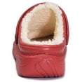thumbnail image 5 of Men's Women's Clogs Waterproof Fleece Lined Winter Slippers Garden Shoes, 5 of 6