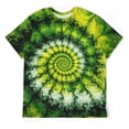 thumbnail image 5 of LAOLIUSN Men’s Tie Dye Shirts for Men, Short Sleeve Mens Tie Dye Shirt, Rainbow Tie Dye T-Shirts Tee S-4XL, 5 of 7