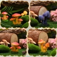 thumbnail image 2 of topjuju 21 Pcs Fairy Garden Accessories, Mini Resin Mushroom Figurines, Cute Tiny Various Mushroom for DIY Home Outdoor Micro Landscape Terrarium Ornaments, 2 of 8