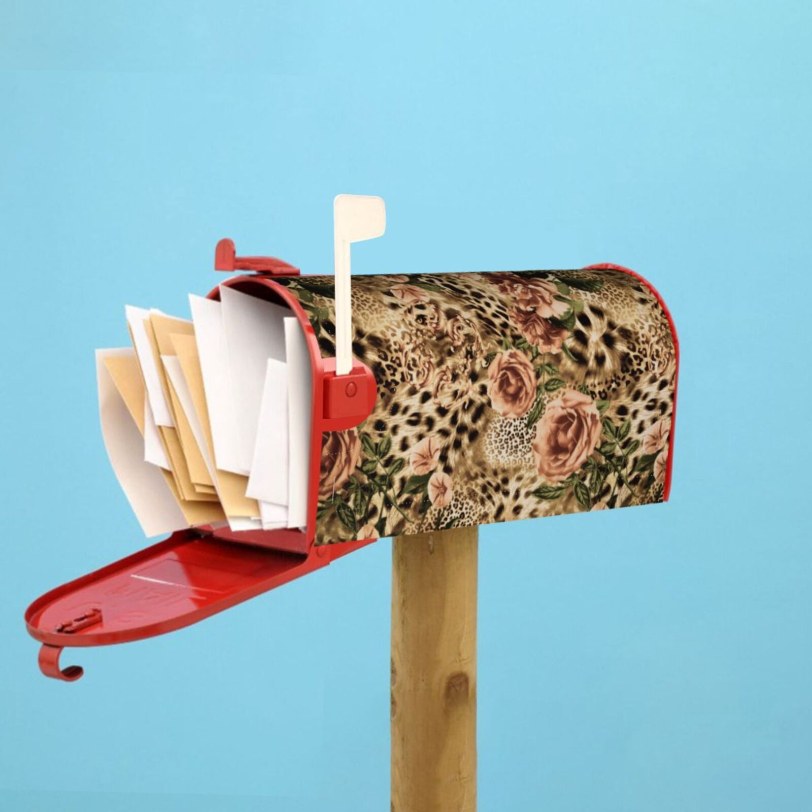 Kdxio Magnetic Mailbox Cover 21x18 in Mailbox Cover Outdoor Decoration Holiday Mailbox Covers for Home Garden Yard-21x18 in