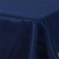 thumbnail image 6 of BalsaCircle 90" x 132" Polyester Rectangular Tablecloth Navy Blue, 6 of 6