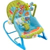 Fisher-Price Deluxe Infant-to-Toddler Rocker Bouncer, Elephant Friends | BGB00