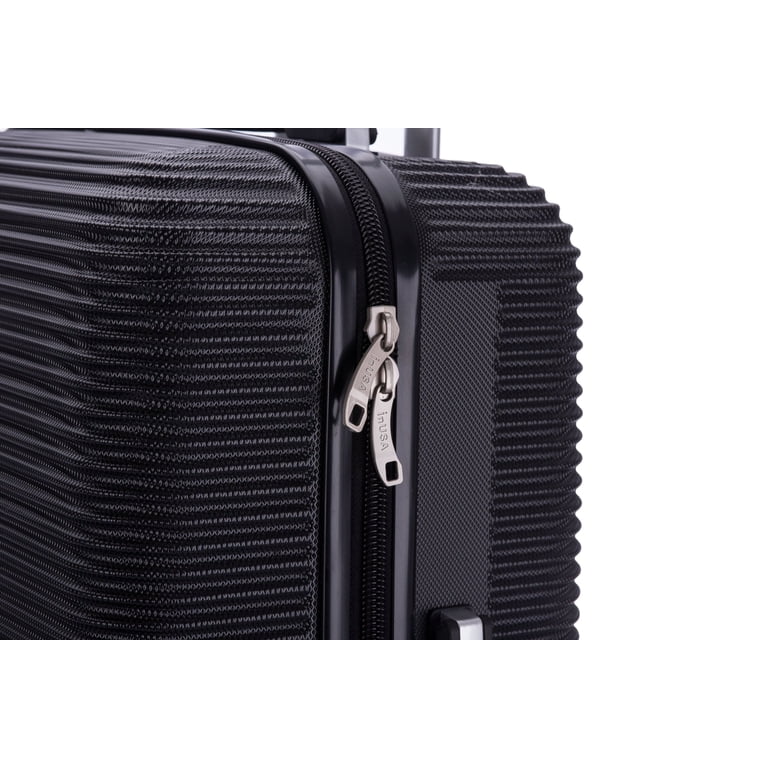 Rerise リブラック 4個セット InUSA Royal 4-Piece Hardsided Shell Luggage Set, Spinner Wheels