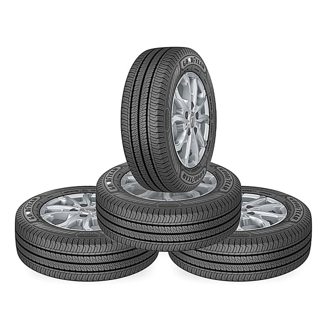4) Llantas 215/65R15 Goodyear EfficientGrip Cargo 104T GOODYEAR .