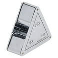 thumbnail image 1 of Loupe Magnifier, Portable High Definition 10X 15X 30X Zinc Alloy 3 Lens Loupe  For Jewelry Identification, 1 of 8