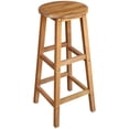 thumbnail image 2 of vidaXL Bar Table and Stool Set 7 Pieces Solid Acacia Wood, 2 of 5