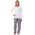 thumbnail image 2 of Beetlejuice Movie Women's Halloween Chibi Tossed Print Sleep Pajama Pants For Adults, 2 of 7