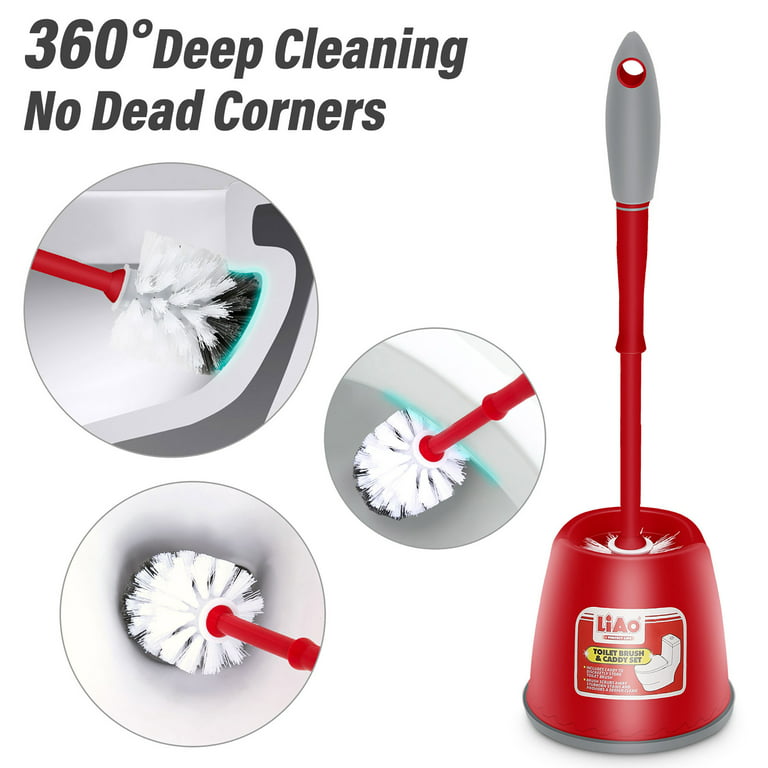 Bathroom Disposable Cleaning Toilet Brush Long Handle No Dead Angle  Cleaning Brush Replacement Brush Head Cleaning Tool