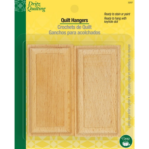 Dritz Wooden Quilt Hangers, 2 Pc
