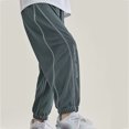 thumbnail image 5 of Odeerbi 3-14 Years Kids Boys Ice Silk Sweatpants Summer Workout Athletic Sports Jogger Pants Casual Loose Ankle Joggers, 5 of 5