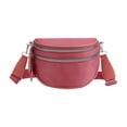 thumbnail image 1 of Bolso de hombro para mujeres Lady Lightweight Handal Purse Bolso para viajar para viajar rosa, 1 of 8