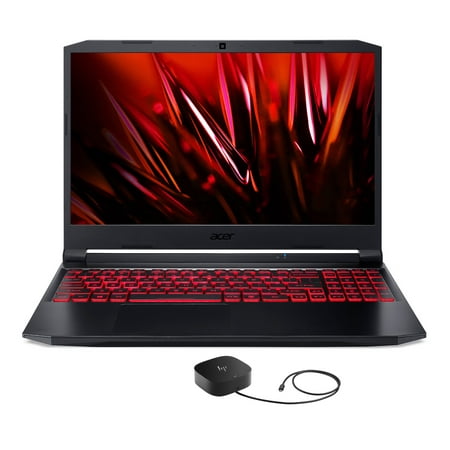 Acer Nitro 5 AN515-57 Gaming/Business Laptop (Intel i7-11800H 8-Core, 15.6in 144Hz Full HD (1920x1080), GeForce RTX 3050 Ti, 8GB RAM, Win 10 Pro) with G5 Essential Dock