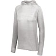 thumbnail image 1 of Ladies 3D Regulate Lightweight Pullover S White Heather, 1 of 2