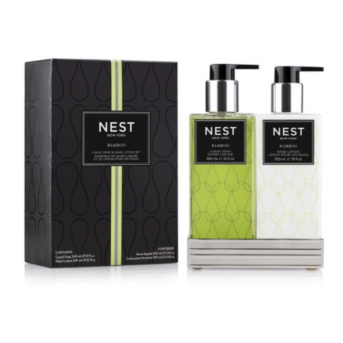Nest New York Fragrances Liquid Hand Soap & Hand Lotion Set w/ Tray