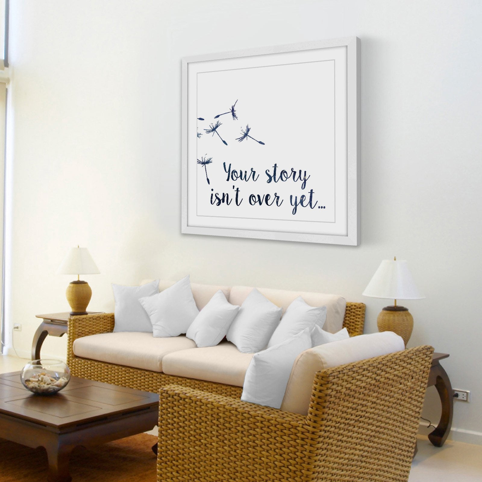 "Your Story" Framed Painting Print
