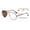 Brown Photochromic, variant on V.W.E. Metal Tear Drop Progressive Reading Glasses - Zero Power On Top - Clear No Line Reader - AR +2.75