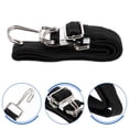 thumbnail image 6 of Clispeed 1Pc Black Cargo Binding Belt Elastic Strap with Hook for Luggage and Bike Tension Use, 6 of 8