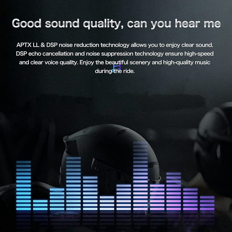 getting echo sound in motorcycle helmet WXWBFAO Bone Conduction Wireless Bluetooth Speaker Waterproof Earphone (Green) : Electronics Experience unparalleled audio with Sound by Bose MOTOEYE E6+ Motorcycle Helmet HUD,