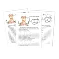thumbnail image 1 of Inkdotpot Neutre Quant au Genre, Lot de 50, Qui Connaît le Mieux Papa, Cartes de Jeu pour Baby Shower, Renard, Animal, Cartes d'Activités Amusantes, 1 of 5