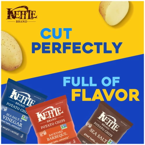 Kettle Brand Kettle Potato Chips Variety Pack 20 ct / 1 oz - Pack of 2