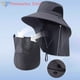 thumbnail image 4 of Sombreros de sol con protección UV para hombre y mujer, gorra de pescador con solapa para el cuello, ideal para caza al aire libre, senderismo, Camping, visera de verano, 4 of 5