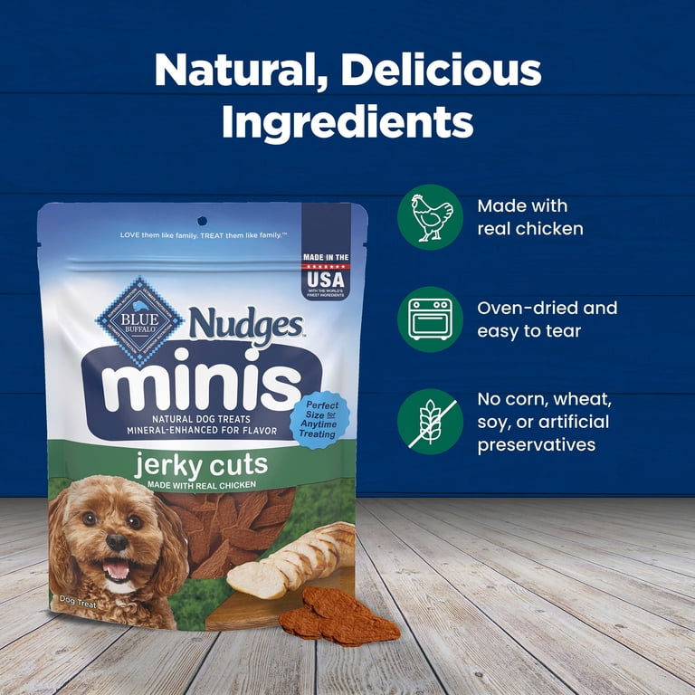 Chicken Jerky Minis Dog Treats, 10oz Bag photo 6