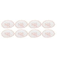 thumbnail image 2 of 8Pcs Birthday Tableware Rose Gold Disposable Paper Cups Plates Dinnerware Decorations SuppliesPaper Plates, 2 of 14