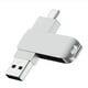 thumbnail image 2 of Unidad flash USB tipo C de 64 GB, tecnología 2.1, 2 en 1, memoria USB de alta velocidad de lectura y escritura para teléfonos inteligentes y computadoras., 2 of 6