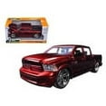 thumbnail image 2 of 2014 Dodge Ram 1500 Pick Up Truck Red Custom Edition 1/24 Diecast Model by Jada, 2 of 2