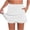 White, variant on vdgthytj Skorts for Women 2 in 1 High Waist Slim Fitted Tennis Skirts A Line Golf Workout Shorts with Pockets