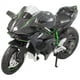 thumbnail image 4 of Simulación de aleación con sonido y luz, modelo de motocicleta ninja Saki, juguetes para niños, adornos, exhibición de regalos, 4 of 4