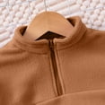 thumbnail image 7 of Cethrio Kids Girls Fall Outfit Sets, Long Sleeve 2 Piece Warm Sweatshirts and Sweatpants Sets Brown Size 1-2 T, 7 of 7