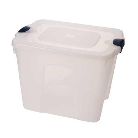 Homz Storage Tote,Clear,Polypropylene 8520GRCL.08