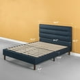 Zinus Kiernan 43" Upholstered Platform Bed Frame, Full