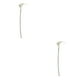 thumbnail image 4 of Ounissouiy Atmósfera romántica con cala simulada: alta adaptabilidad para varios entornos de decoración del hogar PU duradero Estambre amarillo estambre amarillo blanco 2Conjunto, 4 of 6