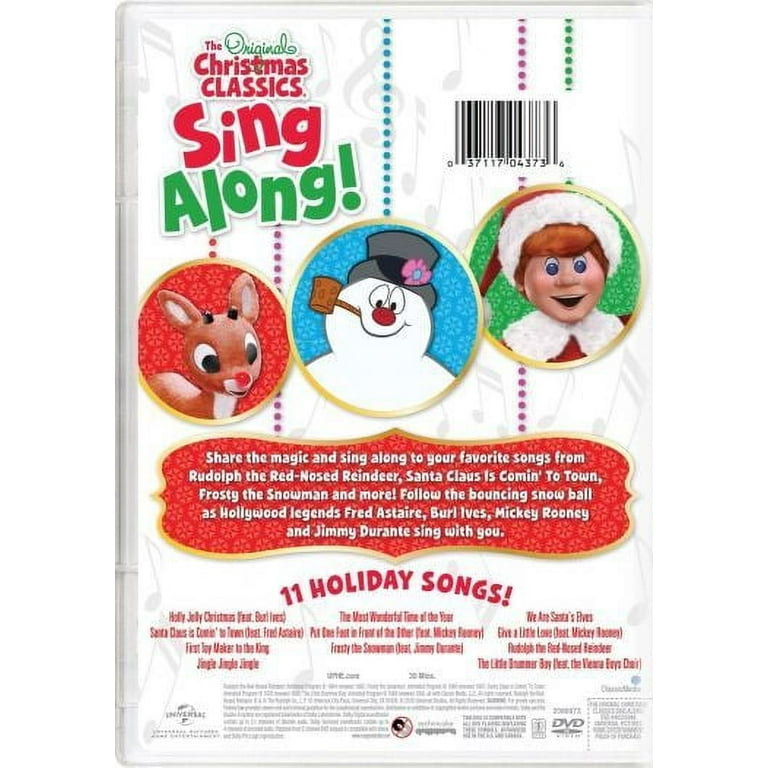 The Original Christmas Classics Sing Along! [DVD] - Walmart.com