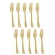 thumbnail image 5 of Suministros de decoración de vajilla desechable, juego de cubiertos premium resistentes, utensilios para restaurantes, fiestas y festivales. 10x tenedores dorados, 5 of 9
