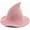 Pink, variant on Halloween Witch Hat for Women Wide Brim Foldable Halloween Wool Hats for Party Cosplay Costume Accessory