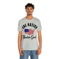 thumbnail image 4 of Unisex Jersey Short Sleeve Tee One Nation Under God, 4 of 4