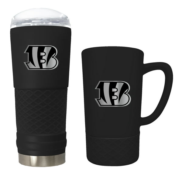 Cincinnati Bengals 24oz. Stealth Draft Tumbler and 15oz. Stealth Jump Mug Set