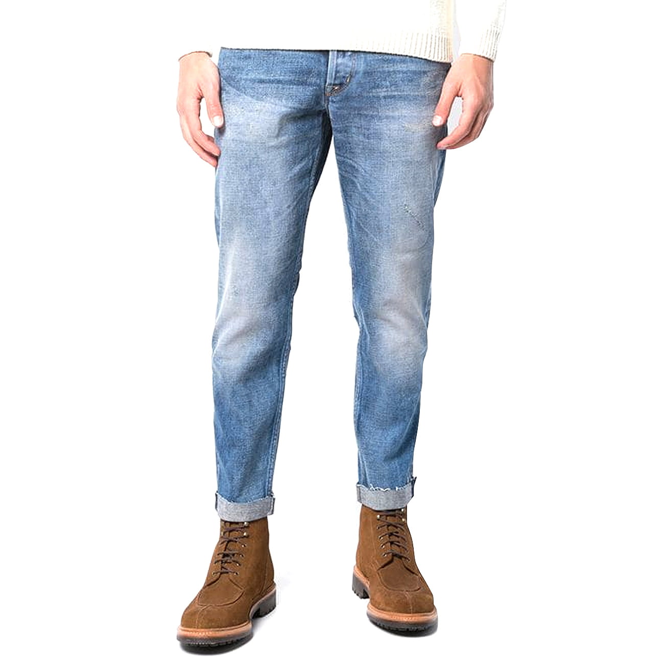 relaxed skinny jeans mens