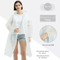 thumbnail image 3 of Capa Impermeable Portátil Para Lluvia Tipo Gabardina, 2pcs, 3 of 8