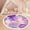 Color 3, variant on Washable Non Slip 4ft Round Rug, Colorful Glowing Jellyfish Floating Dark Cosmic Circle Area Rugs with Tassels Carpet for Nursery Bedroom Living Room Playroom Tent rug Tent Castle