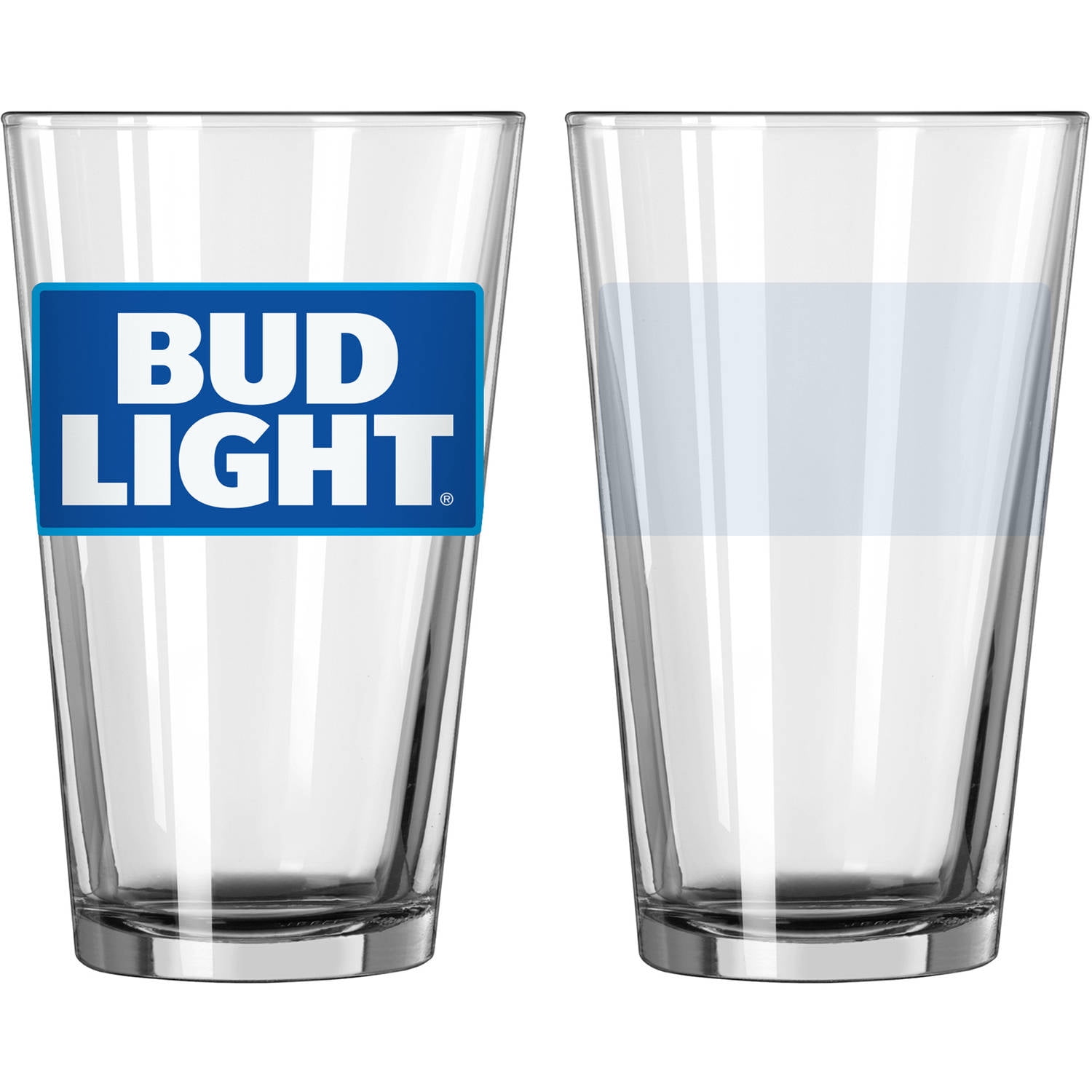 Bud Light Pint Glasses, 2pk by Boelter Brands