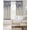 Off-White, variant on Vintage Navy Blue Roses Blackout Curtains for Bedroom, Thermal Window Treatment, Spring Floral Elegant Pastoral Retro Art Grommet Top Blackout Draperies and Drapes for Basement 27.5"x39" 2 Panels