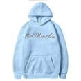 thumbnail image 6 of Levmjia Womens Hoodie Long Sleeve Sweatshirt Letter Printed Pullover Casual Comfortable Workout Top Holiday Casual Daily Wear Home Relaxation, 6 of 6