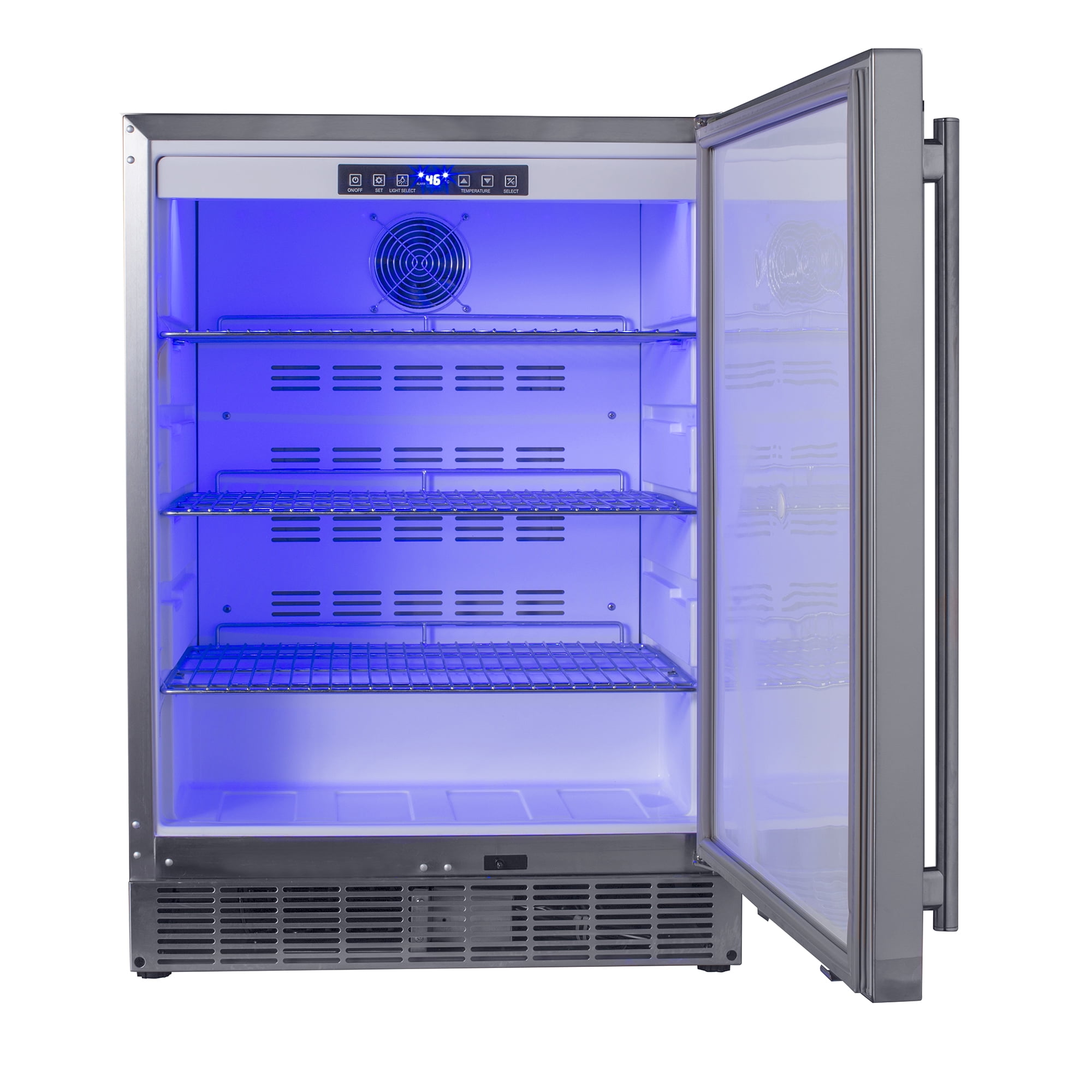 Maxx Ice Compact Outdoor Refrigerator, 23.6"W, 5.2 cu. ft. Capacity, in Stainless Steel (MCR5U-O)