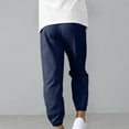 thumbnail image 7 of Children Boy Girl Straight Leg Elastic Waist Basic Long Cuff Leg Trousers Pants for Child Work Out Athletic Lounge Running Summer Fall Trousers Pants 2026 10 Yearears, 7 of 7