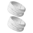 ITSELFER 2 Rolls PVC Coated Wire Binding Garden Wire Binding Iron Wire