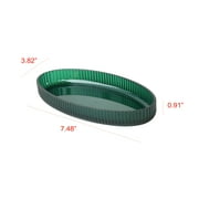 Mainstays Eco-friendly Green Fluted Jewelry Tray